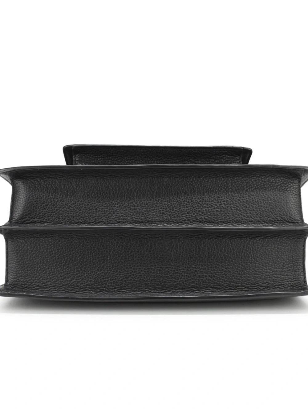 MCM Patricia Pocket Satchel in Black Grained Leather - Picture 8 of 10